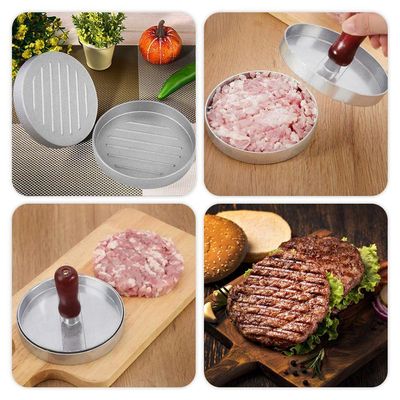 Forma Para Hamburguer Caseiro Gourmet Modelador Alumínio
