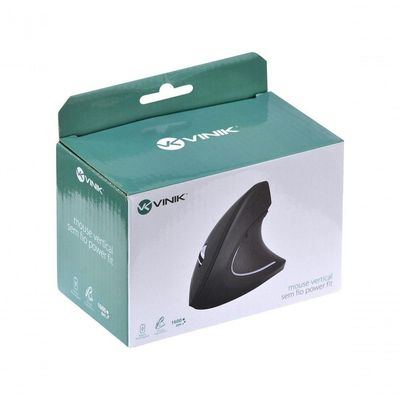 Mouse Sem Fio Recarregavel 2.4 Ghz Vertical Ergonomico