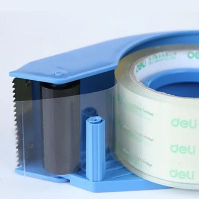Suporte Fita Adesiva Larga Lacradora Aplicador Dispenser Porta Manual Cortador Pacotes