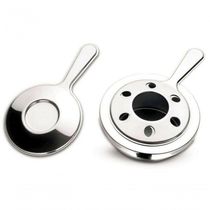 Fogareiro Para Fondue Tramontina Em Aço Inox Com Regulador De Chama