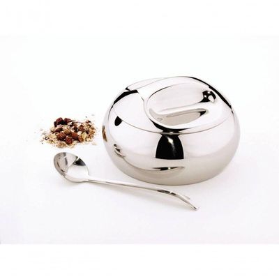 Jogo Para Farinha Tramontina Service Aço Inox 14cm 2 Peças