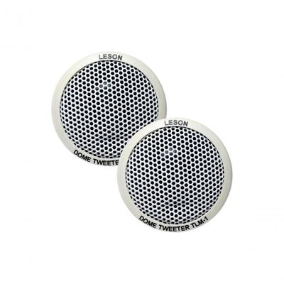 Tweeter Leson Tlm-1 Niobium Line Kit Com 2 Pecas 200w Piezoeletrico - Branco