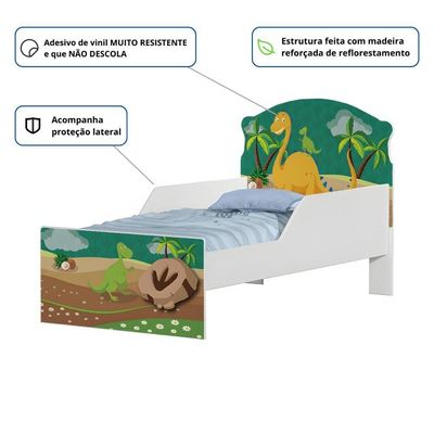 Mini Cama Dinossauros