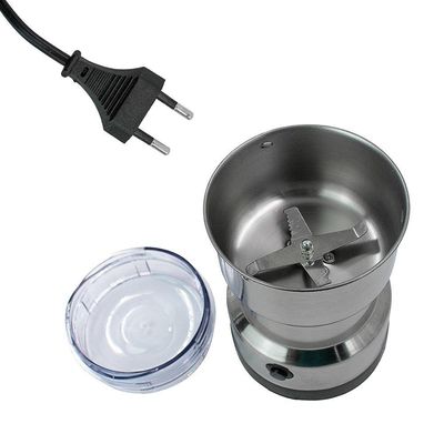 Moedor Triturador De Cafe Sementes Eletrico Aço Inox Mini 200W Voltagem 220V