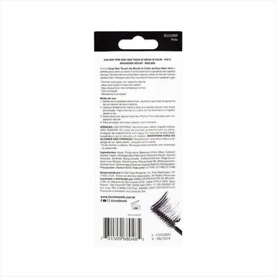Kit Kiss Ny Retoque Capilar Máscara Marrom Escuro + Preto
