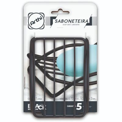 Saboneteira Black - 2554 - Arthi