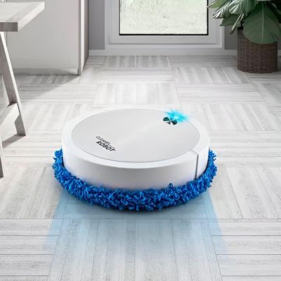 Robô De Limpeza Automático Passa Pano Recarregável