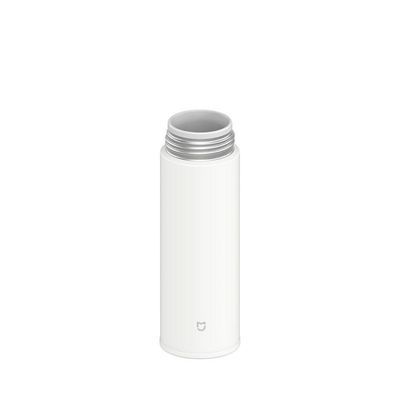 Garrafa Térmica Mijia Em Aco Inoxidavel, Branco