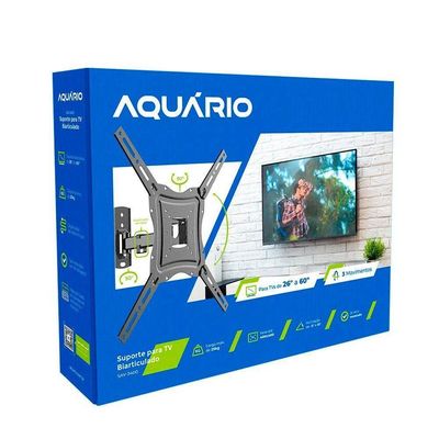 Suporte Articulado Tv 26 A 50 De Parede Sav-3400 Aquário