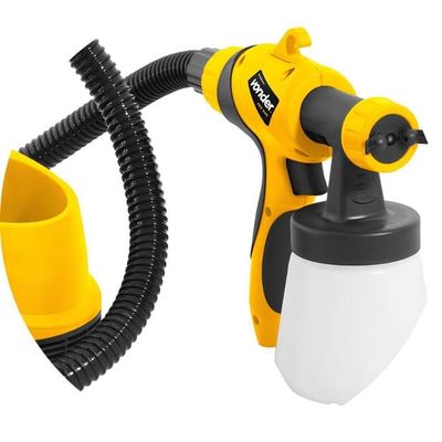 Pistola Para Pintura Elétrica 1,8mm 400 Watts Hvlp Jato 3 Opções Ajuste Volume Tinta 220V