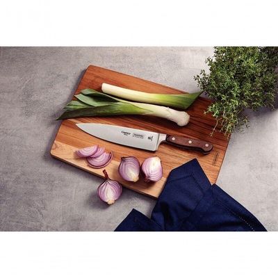 Faca Chef Tramontina 8 Century Wood Castanho