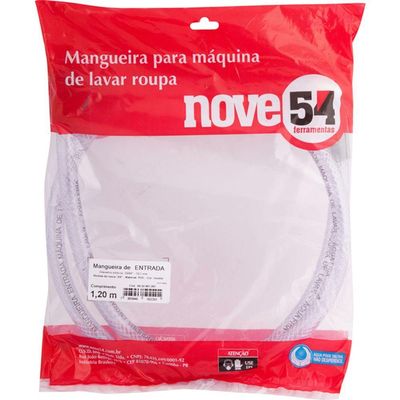 Mangueira P- Maquina De Lavar Entrada 3-4" 1,20m Nove54