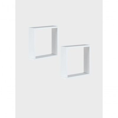 Kit De 2 Nichos 30cm Mdf Branco - On Móveis