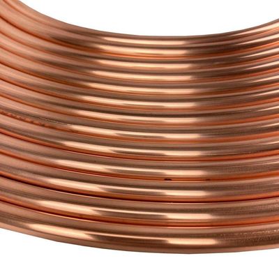 Tubo Cobre Panqueca 3/8 9,52mm Parede 1/32 0,79mm 15 Metros