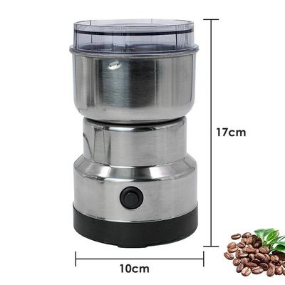 Moedor Triturador De Cafe Sementes Eletrico Aço Inox Mini 200w Voltagem:220v