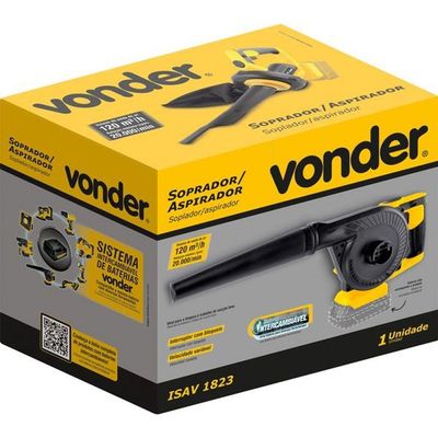 Soprador-aspirador 18V Isav1823 S- Bat. S- Carreg. - Vonder