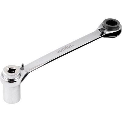 Chave Estrela 17x19mm Cromo Cromada Soquete Univ Vonder