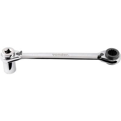 Chave Estrela 17x19mm Cromo Cromada Soquete Univ Vonder