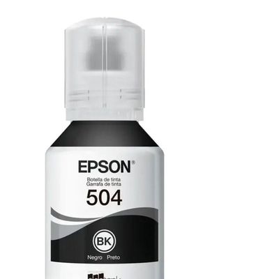 Refil De Tinta Epson T504 Preta T504122-br - T504122-br