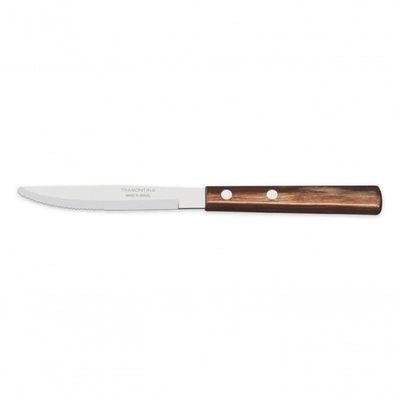 Faca De Sobremesa Tramontina 3 Polywood Castanho