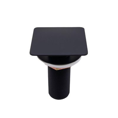 Válvula Click Inteligente Ralo Para Pia Cuba De Banheiro Preto Black Fosco Luxo Lavabo