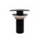Válvula Click Inteligente Ralo Para Pia Cuba De Banheiro Preto Black Fosco Luxo Lavabo
