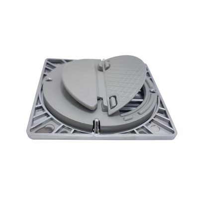 Ralo Grelha Anti-inseto Automático Inteligente Quadrado 10x10cm Banheiro Lavatório Cromado Abs