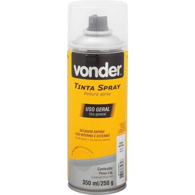 Verniz Spray Uso Geral 350ml-250g Vonder