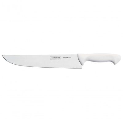 Faca Para Cozinha Tramontina Premium Com Lâmina Em Aço Inox E Cabo De Polipropileno Branco 7