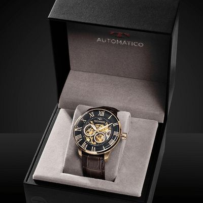 Relógio Technos Masculino Automatico Dourado - G3265at/0m G3265at/0m