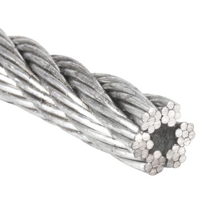 Cabo De Aço Galvanizado Af 9,5mm 3-8" 6x7 Com 100m - Vonder