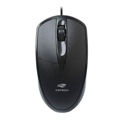 Mouse Usb C3tech Ms-31bk 1000dpi 1.1mt - Preto