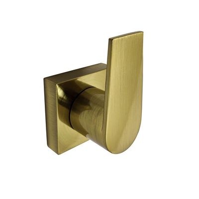 Acabamento Registro Alavanca Dourado Escovado + Brinde Adaptador Docol