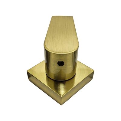 Acabamento Registro Alavanca Dourado Escovado + Brinde Adaptador Docol