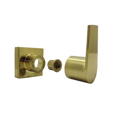 Acabamento Registro Alavanca Dourado Escovado + Brinde Adaptador Docol