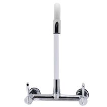 Torneira Misturador Cozinha De Parede Color Branco C61