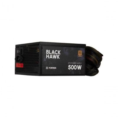 Fonte Gamer Atx Fortrek Black Hawk 500w 80 Plus Bronze Pfc Ativo