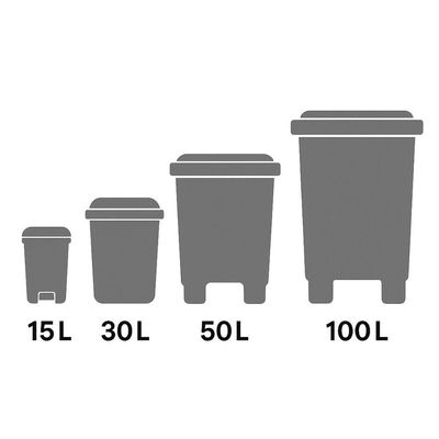 Saco De Lixo Preto Premium 50 Litros - 50 Unidades
