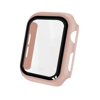 Case Para Apple Watch 44mm - Armor - Acompanha Película Integrada Na Case - Rosa - Gshield