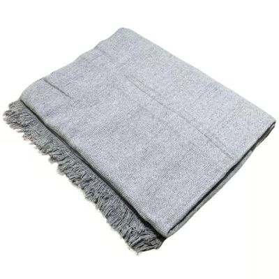 Manta Para Sofá 2 E 3 Lugares Super King Luxo Gigante 3,00x1,80 Cobertor Capa De Sofa E Cama Grande Cinza Claro