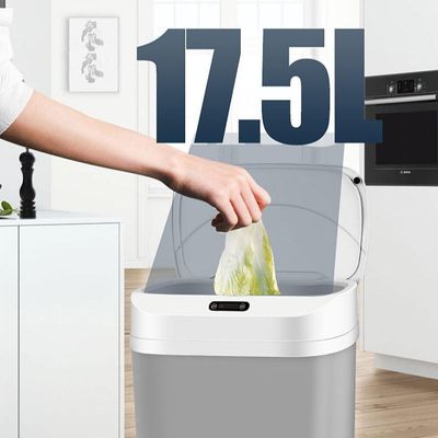Lixeira Automatica Inteligente 17,5 Lts Sensor Luxo Cozinha