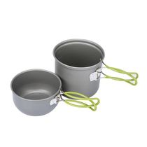 Kit Panelas Camping Aluminio Kit Cozinha Acampamento Outdoor Panela Viagem Praia Pesca Com Bolsa