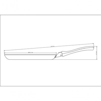 Panquequeira Tramontina 22cm Alumínio Antiaderente