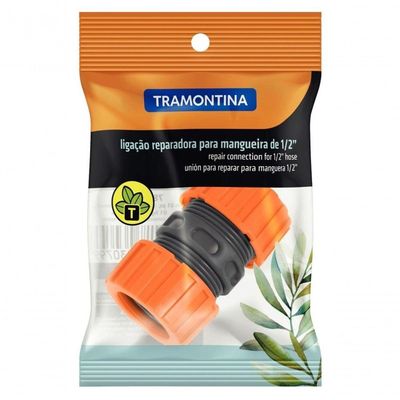 Ligação Reparadora Tramontina Plástica Para Mangueira 1-2