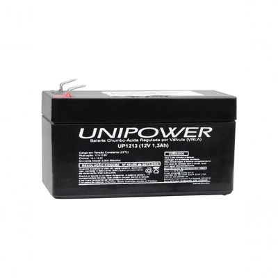 Bateria Unipower Up1213 12v 1.3ah F187 Nao Automotiva