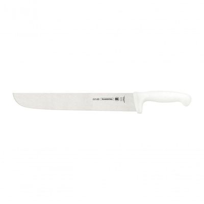 Faca Para Carne Tramontina Profissional Aço Inox E Cabo De Polipropileno Branco 12"