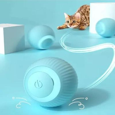 Bola Elétrica Inteligente Mágica Para Animais De Estimação Cães E Gatos Brinquedos Interativos Movimento Automático Usb