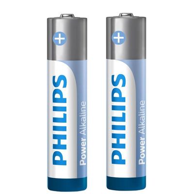 Pilha Alcalina Palito Aaa Com 2 Unidades - 200400 - Philips