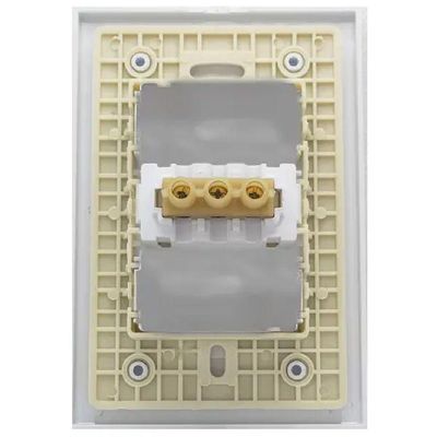 Conjunto Tomada Interruptor Simples Horizontal 4x2 - Rvb-1000-2 - Ravenna