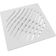 Ralo Grelha Quadrada Branca Esgoto 100 Mm - 27.50.500.7 - Tigre
